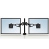 Fellowes Professional Series Brazo Doble para Monitor - Ajustable en Altura - Regulable en Profundidad - Regulable en Inclinacio