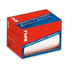 Apli Rollo Etiquetas Blancas Permanentes 53.0 x 82.0mm