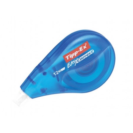 Tipp-Ex Easy Correct Expositor de 10 Cintas Correctoras 4.2mm x 12m - Resistente - Escritura Instantanea