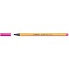 Stabilo Point 88 Rotulador de Punta Fina de Fibra - Trazo de 0.4 mm - Tinta con Base de Agua - Color Rosa Neon