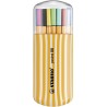 Stabilo Point 88 Zebrui Pack de 20 Rotuladores de Punta Fina de Fibra - Trazo de 0.4 mm - Tinta con Base de Agua - Colores Surti
