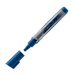 Bic Velleda Tank Marcador para Pizarra - Punta Ancha - Tinta Liquida - Borrado Optimo - Color Azul