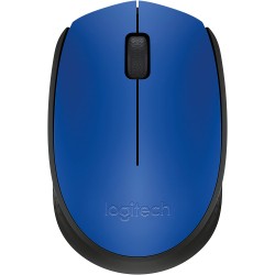 Logitech M171 Raton Inalambrico 1000dpi - 3 Botones - Uso Ambidiestro - Color Azul