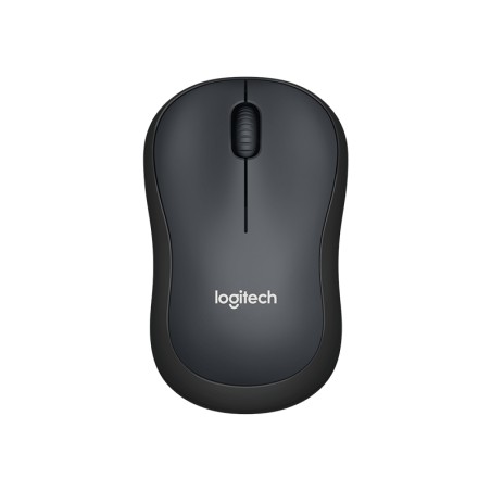 Logitech M220 Silent Raton Inalambrico 1000dpi - Silencioso - 3 Botones - Uso Ambidiestro - Color Gris