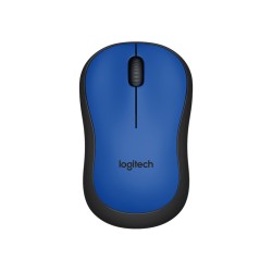 Logitech M220 Silent Raton Inalambrico 1000dpi - Silencioso - 3 Botones - Uso Ambidiestro - Color Azul
