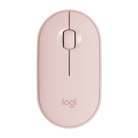 Logitech Pebble M350 Raton Inalambrico USB 1000dpi - 3 Botones - Uso Ambidiestro - Color Rosa