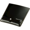 Fellowes Alfombrilla con Reposamuñecas de Gel Canal Ergonomico - Diseñador para Evitar Dolor de Muñeca - Color Negro