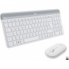 Logitech MK470 Slim Pack Inalambrico USB Teclado 12 Teclas FN + Raton 1000dpi 3 Botones - Ultafinos - Silenciosos - Uso Ambidies