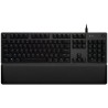 Logitech G513 Teclado Mecanico Gaming USB - Teclas Mecanicas GX Brown - Iluminacion RGB Lightsync - Superficies de Metal - Repos