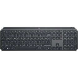 Logitech MX Keys Teclado Inalambrico USB - Teclas Retroiluminadas con Deteccion de Proximidad de Manos - Iluminacion Ajustable -