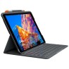 Logitech Slim Folio Funda con Teclado Bluetooth para iPad Air 3ª Generacion 10.2" - Escritura Comoda - Color Gris