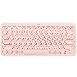Logitech K380 Teclado Inalambrico Bluetooth - Hasta 3 Dispositivos Simultaneamente - Color Rosa