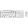 Logitech MK295 Pack Inalambrico Teclado + Raton 1000dpi 3 Botones - Teclas y Botones Silenciosos - Uso Ambidiestro - Color Blanc