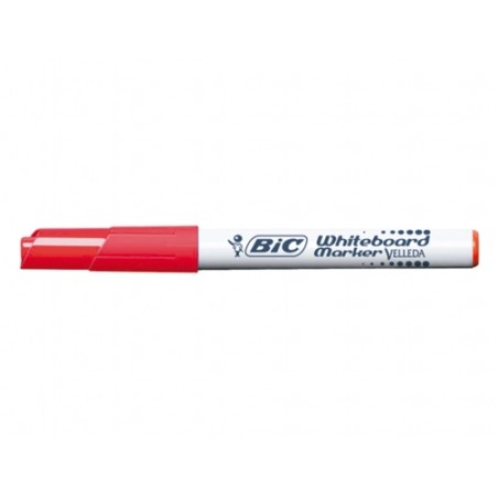 Bic Velleda 1741 Marcador para Pizarra - Punta de 4.5 mm - Trazo 1.4mm - Tinta con Base de Acetona - Borrado Optimo - Larga Dura