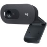Logitech C505 Webcam HD 720p USB - Microfono de Gran Alcance - Campo Visual Diagonal de 60° - Enfoque Fijo - Cable de 2m - Color