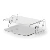 Fellowes Clarity Soporte Regulable para Monitor - 5 Ajustes de Altura - Espacio Inferior para Complementos - Peso Max 10kg
