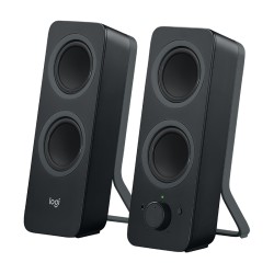 Logitech Z207 Altavoces 2.0 Bluetooth - 10W - Sonido Estereo - Entrada Jack 3.5 mm - Color Negro