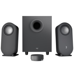 Logitech Z407 Altavoces 2.1 Bluetooth - 80W - Subwoofer 20W - Micro USB, Entrada Jack 3.5mm - Control Inalambrico - Color Negro