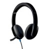 Logitech H540 Auriculares con Microfono USB - Microfono Plegable - Diadema Ajustable - Almohadillas Acolchadas - Controles en Au