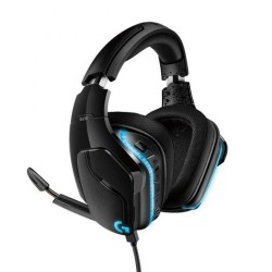 Logitech G635 Auriculares Gaming USB DTS 7.1 LightSync con Microfono - Iluminacion RGB - Microfono Plegable - Diadema Ajustable 