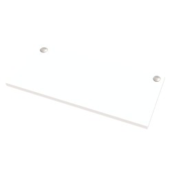Fellowes Tablero para Mesa Regulable en Altura 140x80cm - Resistente a Rasguños y Manchas - Gestión de Cables Integrados - Ancla