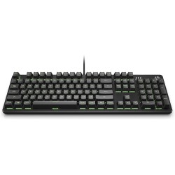 HP Pavilion 550 Teclado Mecanico Gaming USB - Iluminacion LED Verde - Antighosting - Color Negro
