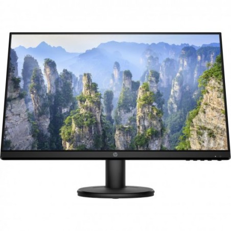 HP V24i Monitor 24" LED IPS Full HD 1080p - Respuesta 5ms - 16:9 - HDMI, VGA - VESA 100x100 - Color Negro