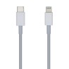 Aisens Cable Lightning a USB-C USB 2.0 - Lightning/M-USB-C/M - 2.0m - Color Blanco