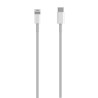 Aisens Cable Lightning a USB-C USB 2.0, Lightning/M-USB-C/M - 0.5m - Color Blanco