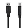 Aisens Cable USB 3.0 Impresora Tipo A/M-B/M - 3.0M - Color Negro