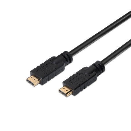 Aisens Cable HDMI Alta Velocidad / HEC con Repetidor - A Macho-A Macho - 15m - Chipset para Amplificar la Señal Full HD - Color 