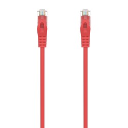 Aisens Cable de Red Latiguillo RJ45 LSZH CAT.6A 500 MHZ UTP AWG24 - 2.0M - Color Rojo