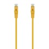 Aisens Cable de Red Latiguillo RJ45 LSZH CAT.6A 500 MHZ UTP AWG24 - 0.5M - Color Amarillo