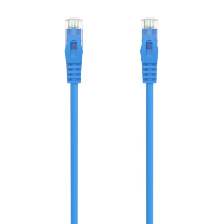Aisens Cable de Red Latiguillo RJ45 LSZH CAT.6A 500 MHZ UTP AWG24 - 0.5M - Color Azul