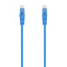 Aisens Cable de Red Latiguillo RJ45 LSZH CAT.6A 500 MHZ UTP AWG24 - 1.0M - Color Azul