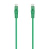 Aisens Cable de Red Latiguillo RJ45 LSZH CAT.6A 500 MHZ UTP AWG24 - 1.5M - Color Verde