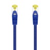 Aisens Cable de Red Latiguillo RJ45 LSZH Cat.7 600 MHz S/FTP PIMF AWG26 - 25cm - Color Azul