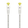 Aisens Cable de Red Latiguillo RJ45 LSZH Cat.7 600 MHz S/FTP PIMF AWG26 - 0.5M - Color Blanco