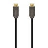 Aisens Cable DisplayPort AOC V1.4 8K@60HZ 4K@120Hz 4:4:4 32.4GBPS - DP/M-DP/M - 30M - Color Negro