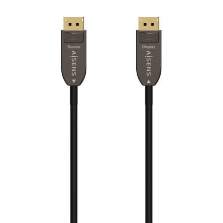 Aisens Cable DisplayPort AOC V1.4 8K@60HZ 4K@120Hz 4:4:4 32.4GBPS - DP/M-DP/M - 50M - Color Negro