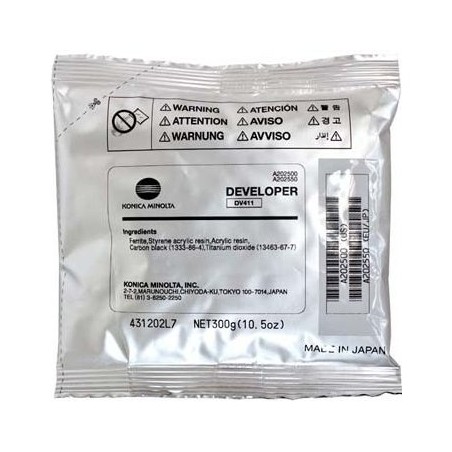 Konica Minolta DV411 Revelador Original - A202550