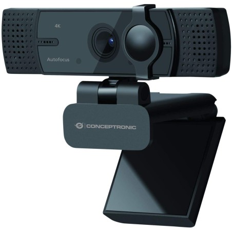 Conceptronic Webcam Ultra HD 4K USB 2.0 - Microfono Integrado - Enfoque Automatico - Cubierta de Privacidad - Angulo de Vision 8