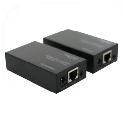 Approx Adaptador de Extensor HDMI a RJ-45 - Soporta HDMI 1.4 - Resolucion HDMI Maxima 1080P/60Hz - Hasta 50m con Cable CAT-6