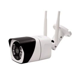 Approx Camara de Videovigilancia WiFi HD 1080P - Exterior e Interior - 2 Canales Audio - Vision Nocturna - Funciones de Alarma -