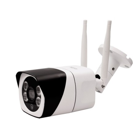 Approx Camara de Videovigilancia WiFi HD 1080P - Exterior e Interior - 2 Canales Audio - Vision Nocturna - Funciones de Alarma -