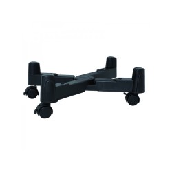 Approx Soporte Movil para CPU - Ajustable de 7.5 a 25 cm - 50kg - Negro