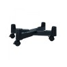 Approx Soporte Movil para CPU - Ajustable de 7.5 a 25 cm - 50kg - Negro