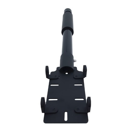 Approx Soporte para Datafono con Brazo Extensible - Longitud 40cm - Zona Engomada y Clips de Sujecion - Gestion de Cables