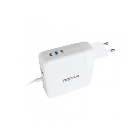Approx Cargador Automatico para Apple Tipo L 45W/65W/85W - USB 5V 2.1A