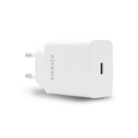 Aisens Cargador para Smartphone USB-C PD3.0 1x USB-C 20W